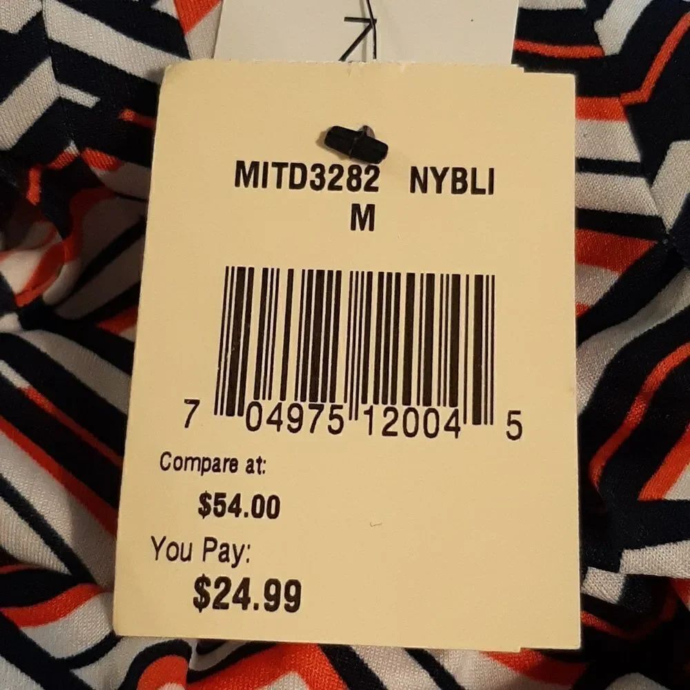 NotationsāGeometricāPrintāMiniāDress - Picture 6 of 16